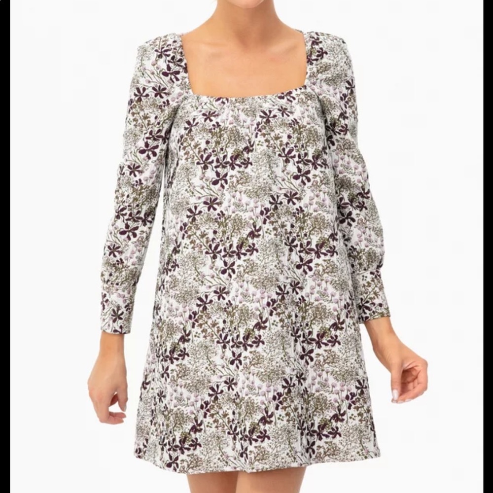 Tuckernuck Lexie Jacquard Floral Dress